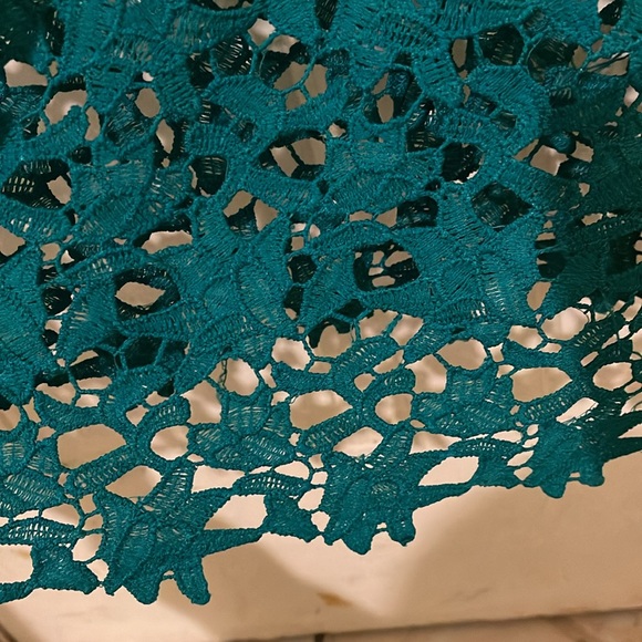 Teal spaghetti strap dress - Picture 5 of 5